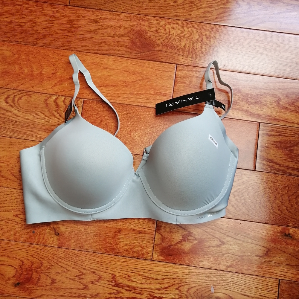 Tahari Women's Soft Blue Seamless Bra